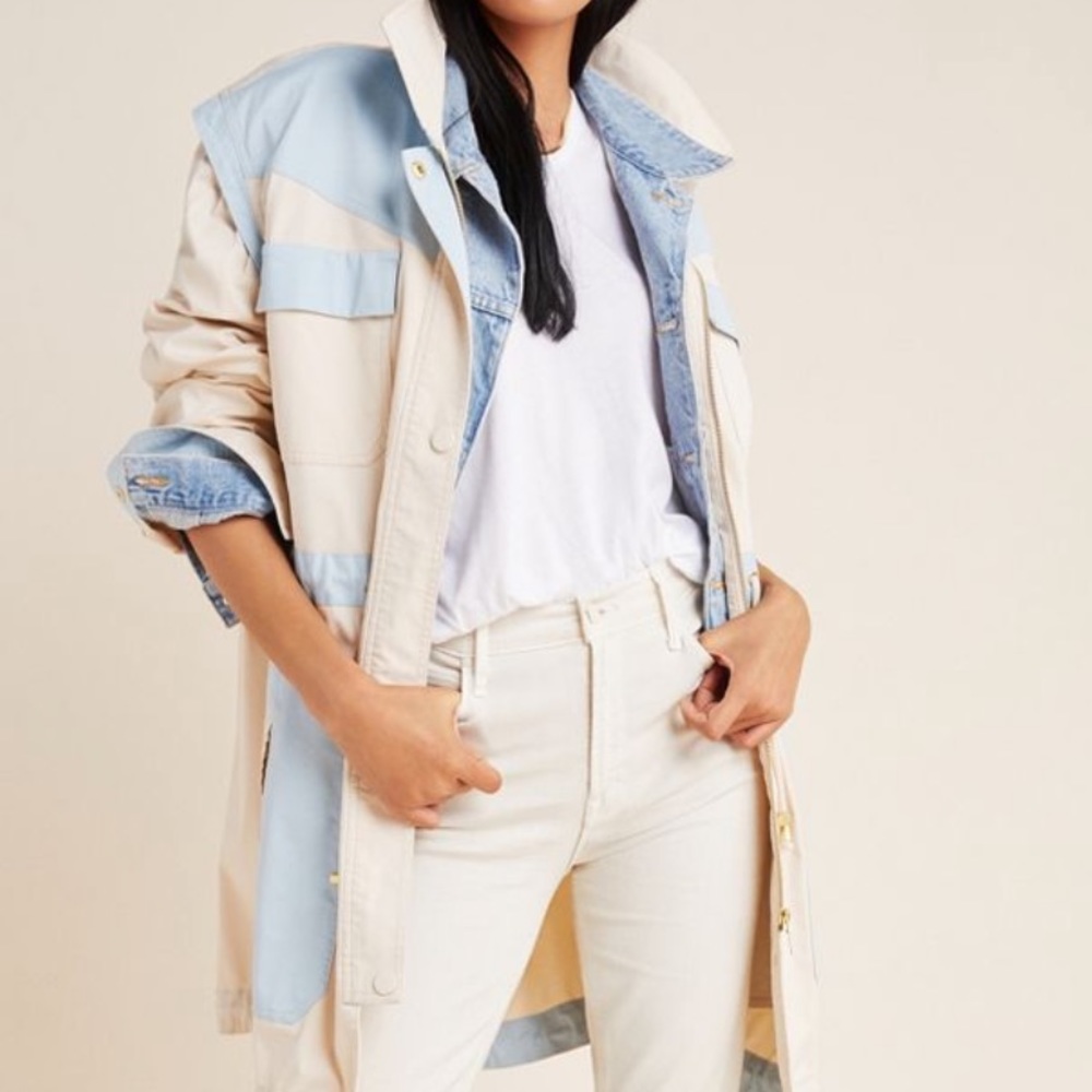 Anthropologie utility anorak jacket